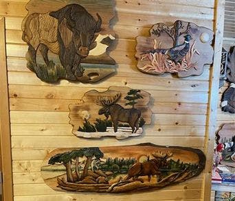 vintage wall signs for home decor in North Dakota